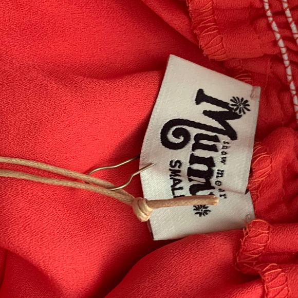 NWT Show Me Your Mumu Hacienda Red Maxi Dress - Picture 11 of 12